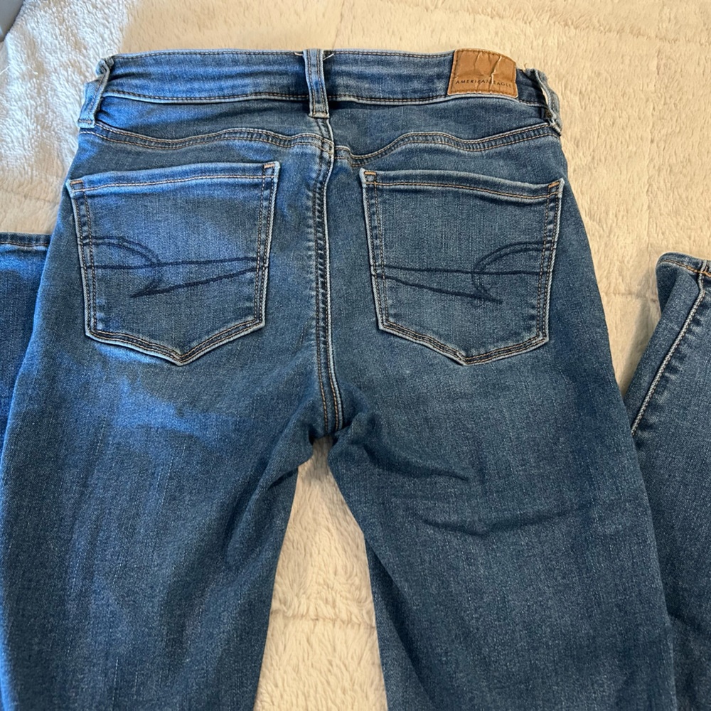 American Eagle Outfitters Classic Blue Skinny Jeans